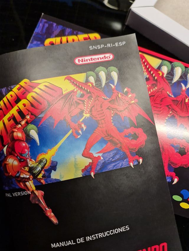 Manuale di Sostituzione Super Metroid PAL ESP