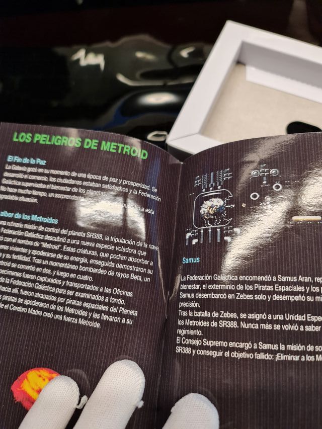 Manuale di Sostituzione Super Metroid PAL ESP