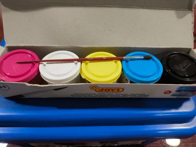 Lote educativo Miniland: Bloques y Pinturas