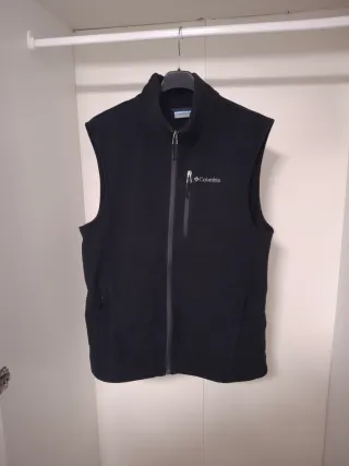 Chaleco Polar Columbia Negro