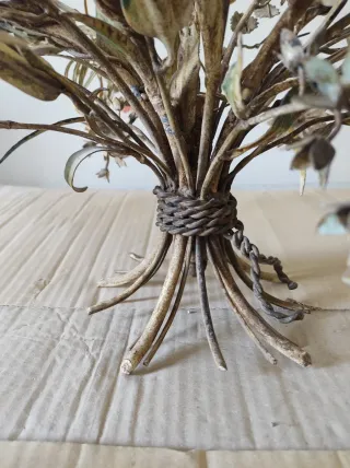 Lampadario  floreale vintage