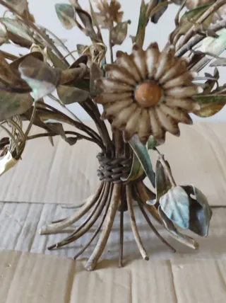 Lampadario  floreale vintage