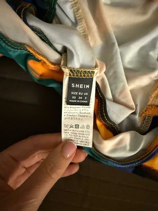 Mono estampado multicolor