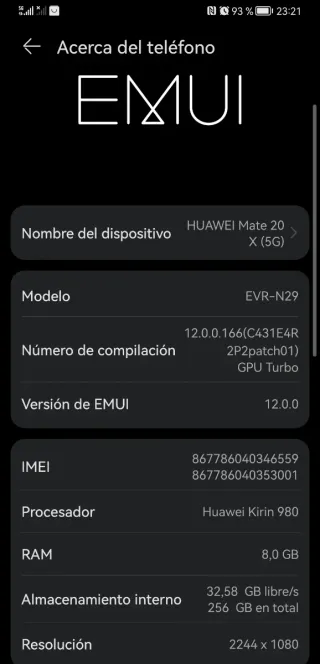 Huawei Mate 20X 5G 8+256