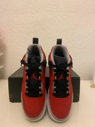 Jordan Spizike Rojo Gris Talla 39