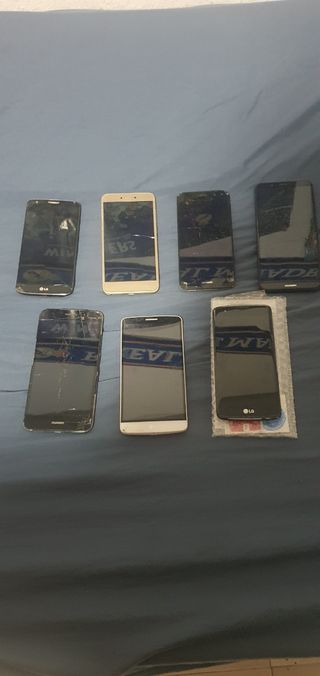 Lote 4 Móviles Huawei y LG