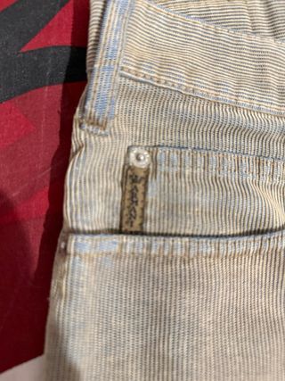 Pantalones Armani Jeans Beige/Verde Oliva talla 36