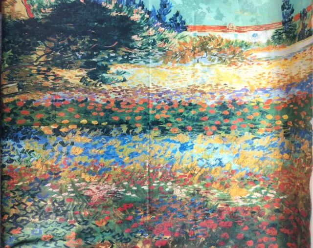 Pañuelo Van Gogh "El jardín de Arles".