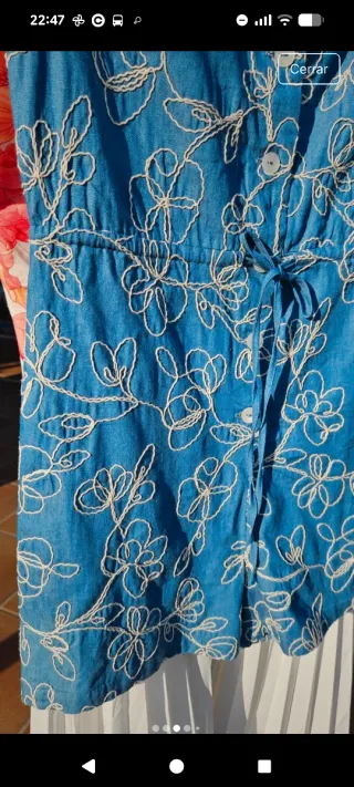 Mono tejano Mango bordado