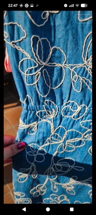 Mono tejano Mango bordado