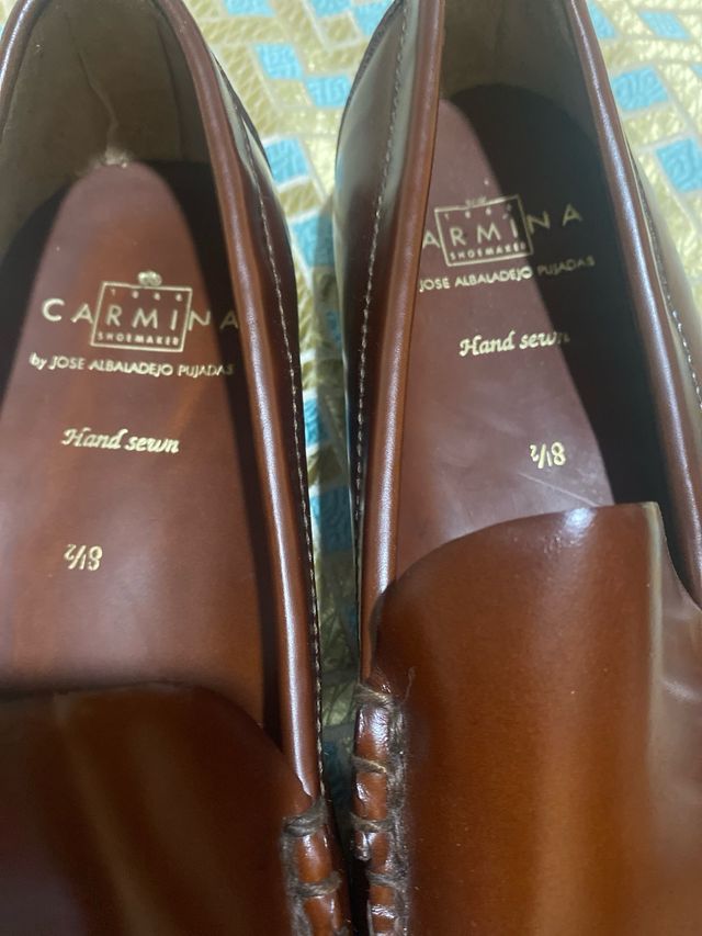 Zapatos Carmina 1866 Marrones
