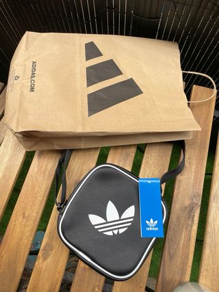 Bolso bandolera Adidas negro