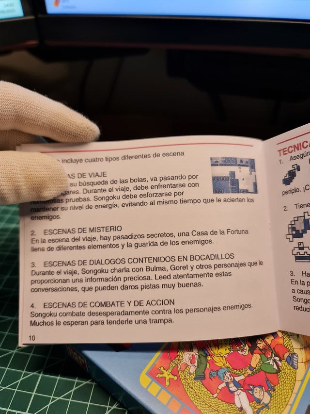 Manual de Substituição Dragon Ball Nintendo NES