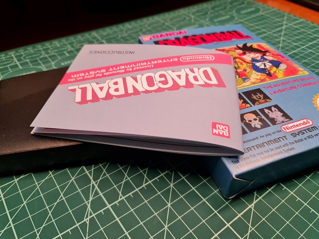 Manual de Substituição Dragon Ball Nintendo NES