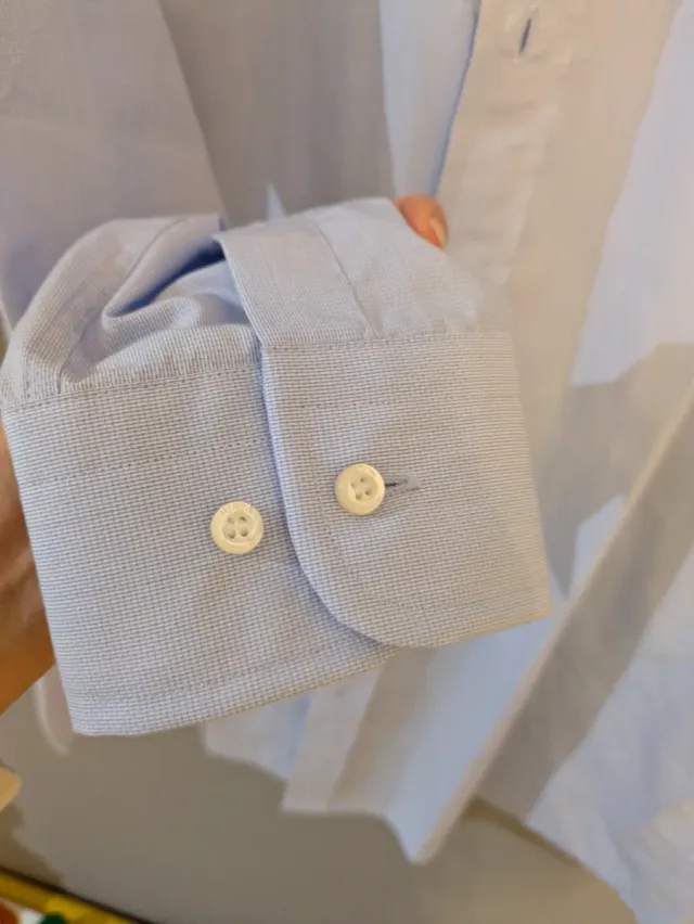 Camisa Mirto Talla 5 Largo Extra Azul nueva