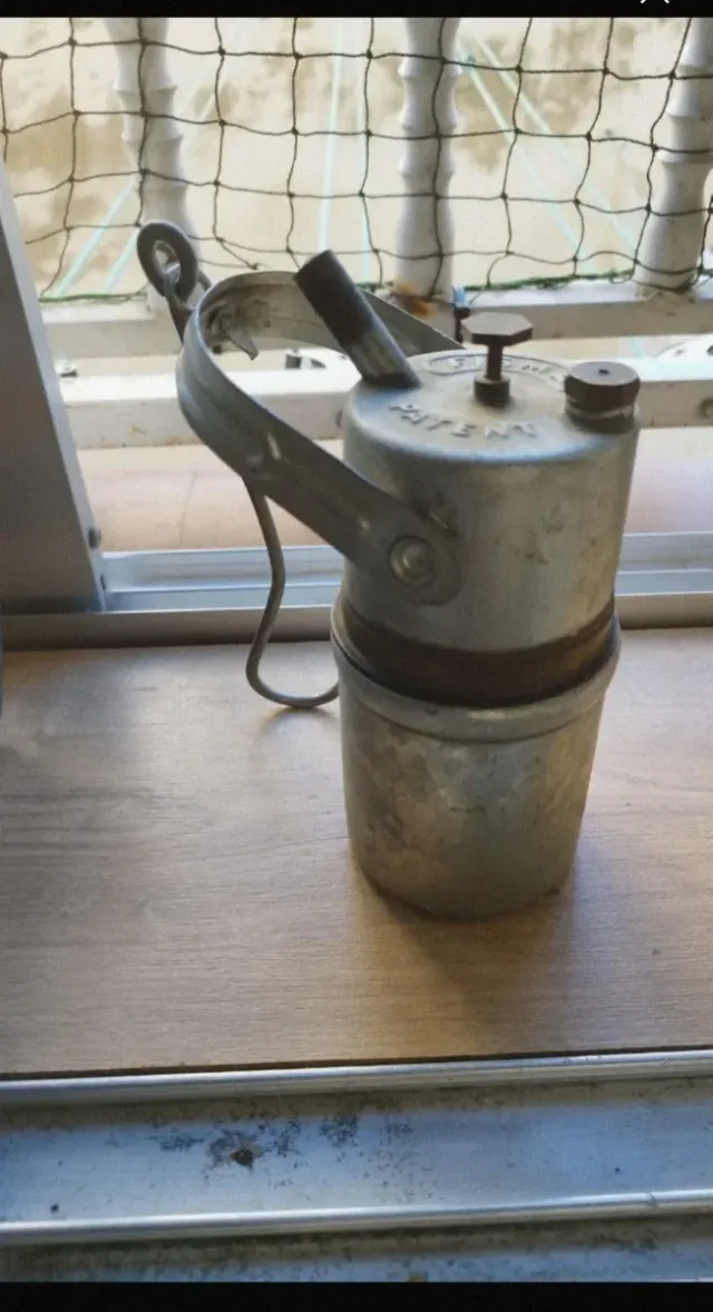 2 Lámparas de Carburo Antiguas