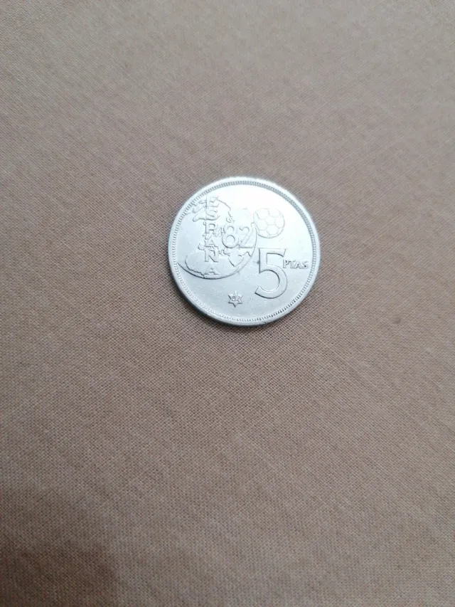 Moneda Spagna 5 Pesetas 1982