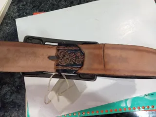 Cintura in pelle per bambini con incisione