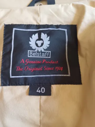 Chaqueta Belstaff mujer  Beige Térmica