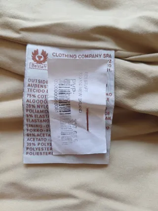 Chaqueta Belstaff mujer  Beige Térmica