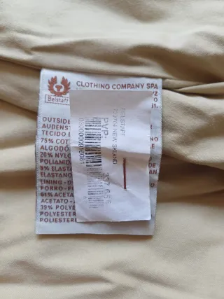 Chaqueta Belstaff mujer  Beige Térmica