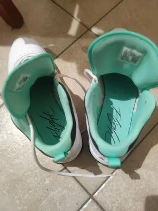 Scarpe Jordan Uomo Bianche e Teal