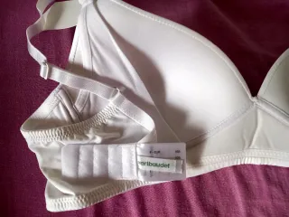 Sujetadores de lactancia gris y blanco