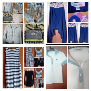 Vestido Pantalón Mono Bolso polo Lacoste Blanco