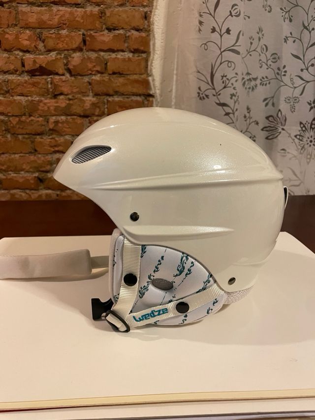 Casco da sci WEDZE bianco mis. 52-58 (M) 515 gr.