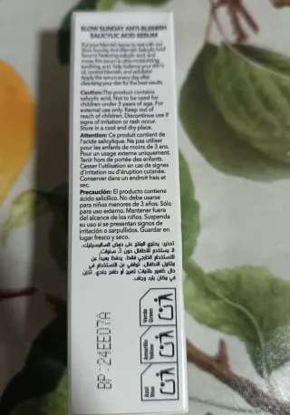 Slow. Jeday Anti-Blemish Salicylic Acid Serum