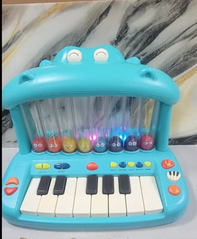 Piano Hipopótamo Juguete Musical Infantil