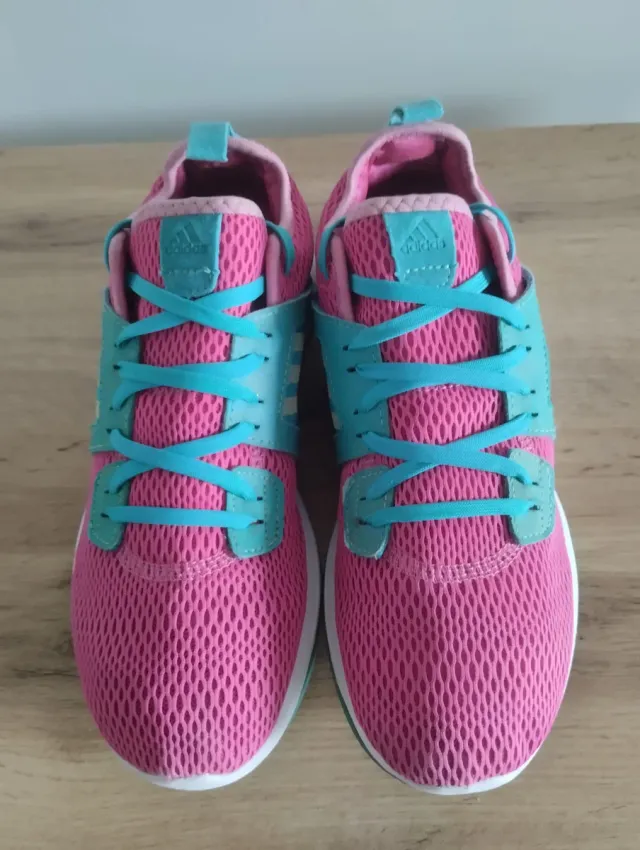 Tênis Adidas Durama K Rosa Turquesa EU 39