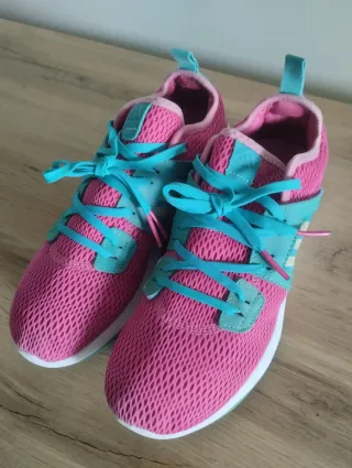 Tênis Adidas Durama K Rosa Turquesa EU 39