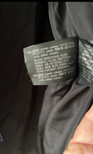 Abrigo acolchado Zara Talla M