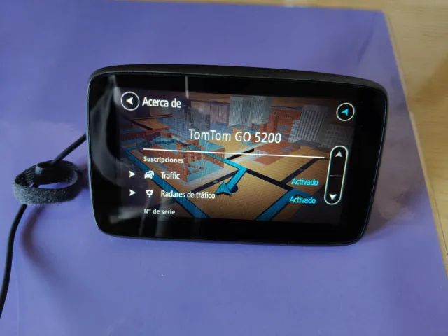 Navegador GPS TomTom GO 5200 Wi-Fi