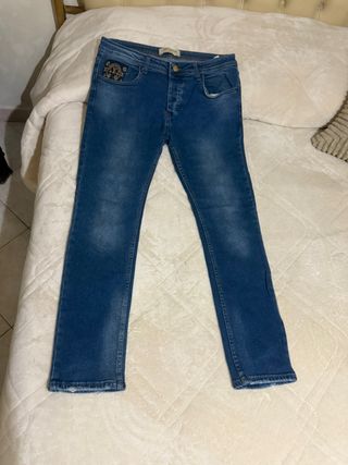 Jeans Louis Vuitton Uomo Blu Elasticizzati