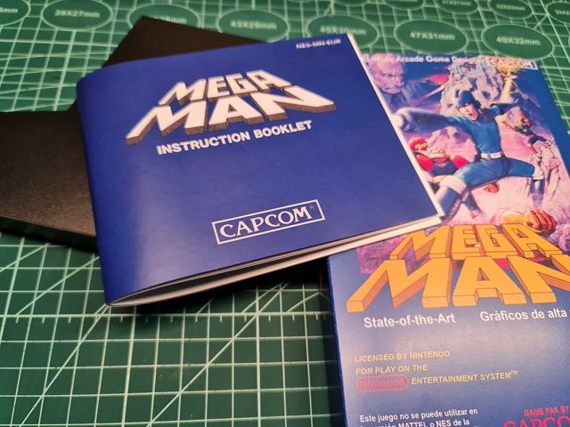 Manual Reemplazo Mega Man NES
