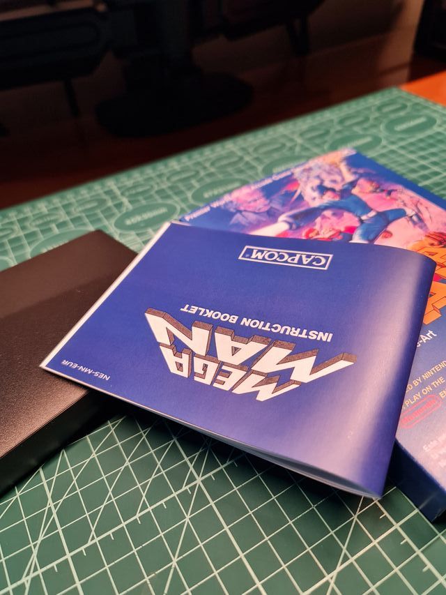 Manual Reemplazo Mega Man NES