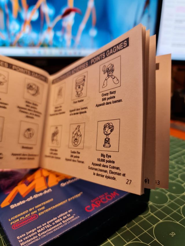 Manual Reemplazo Mega Man NES