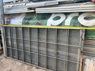 Rejas correderas acero inoxidable con cerradura