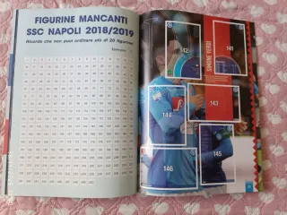Album SSC Napoli Le Figurine 2018/19