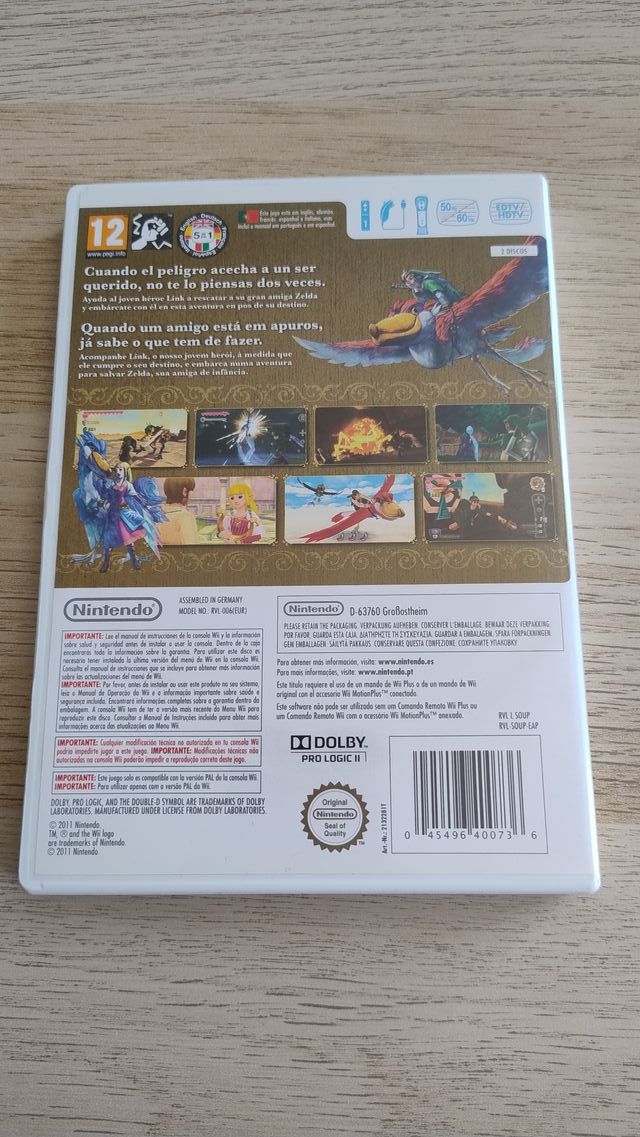 La Leggenda di Zelda Skyward Sword per Wii