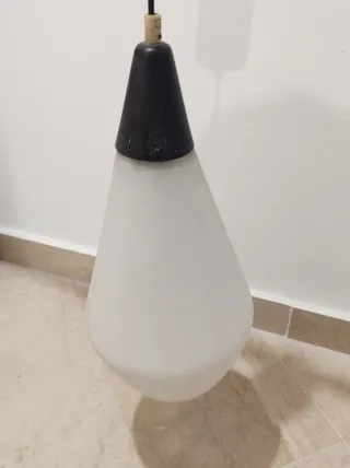 Lampadario moderno metallo e vetro