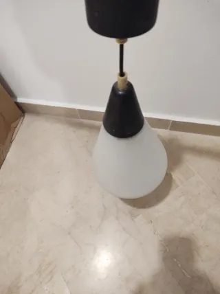Lampadario moderno metallo e vetro