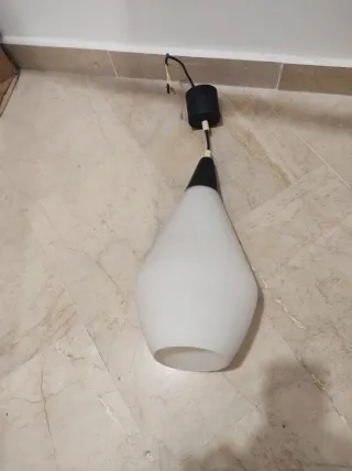 Lampadario moderno metallo e vetro
