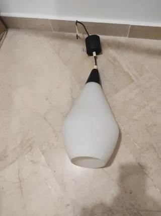 Lampadario moderno metallo e vetro