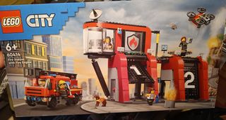 Lego City Quartel Bombeiros 60414