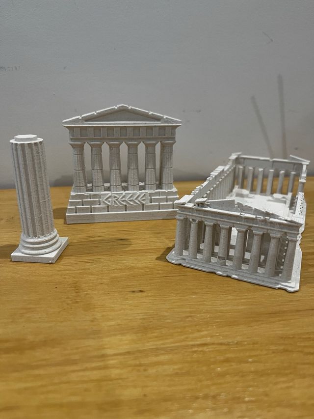 Escenografía Griega Impresa 3D