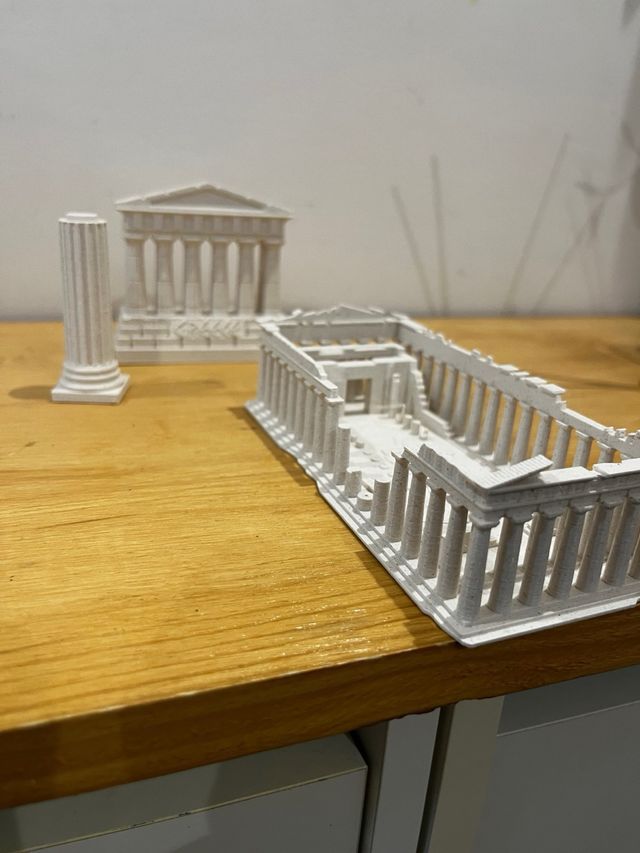 Escenografía Griega Impresa 3D