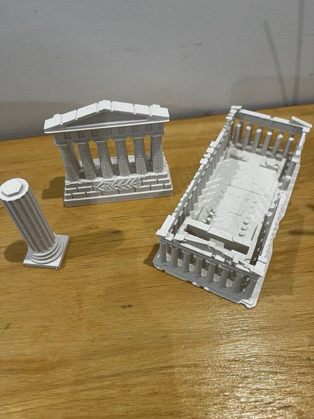 Escenografía Griega Impresa 3D
